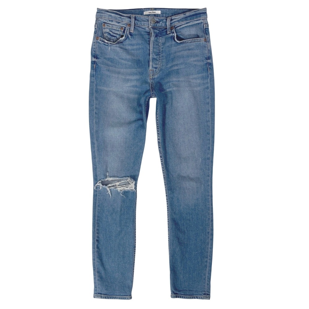GRLFRND Karolina High Rise Straight Jeans 26 4 5 Minimalist Luxury 90s REVOLVE